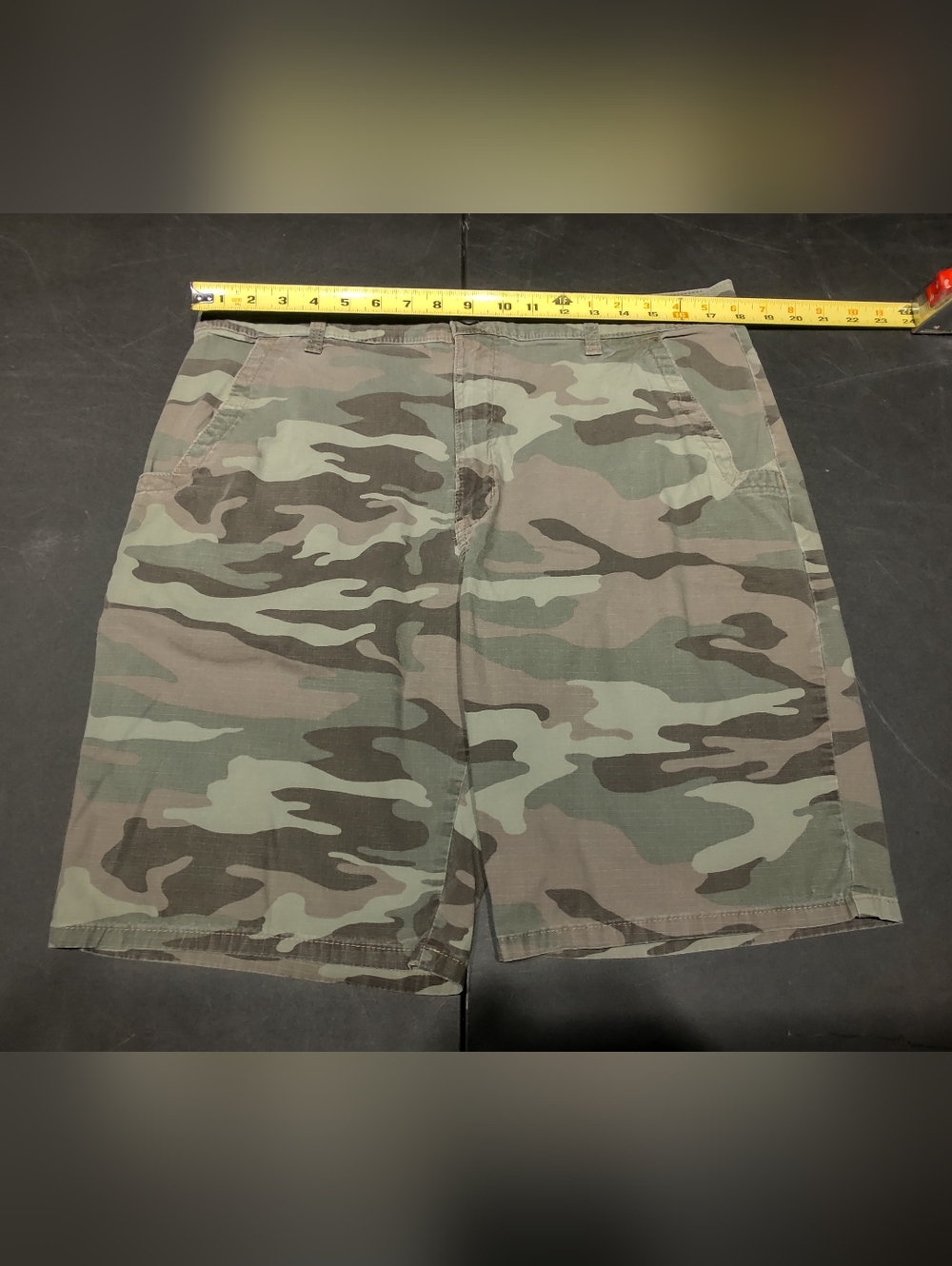 Dickies - Stretch Utility Shorts - Woodland Camo - Men's 36